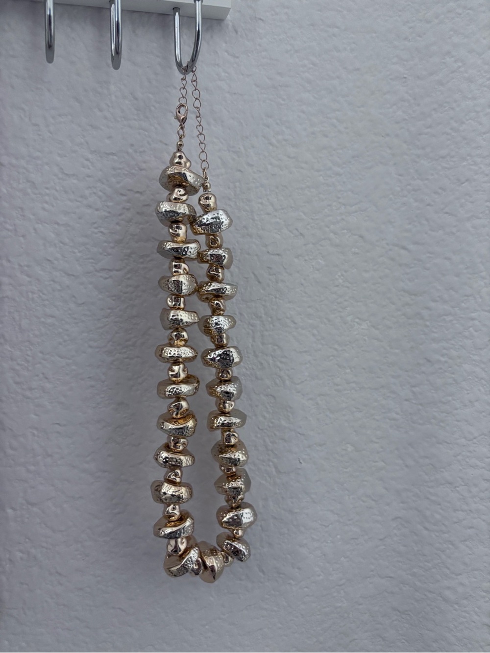 Gold Beaded Statement Necklace - Women Jewelry